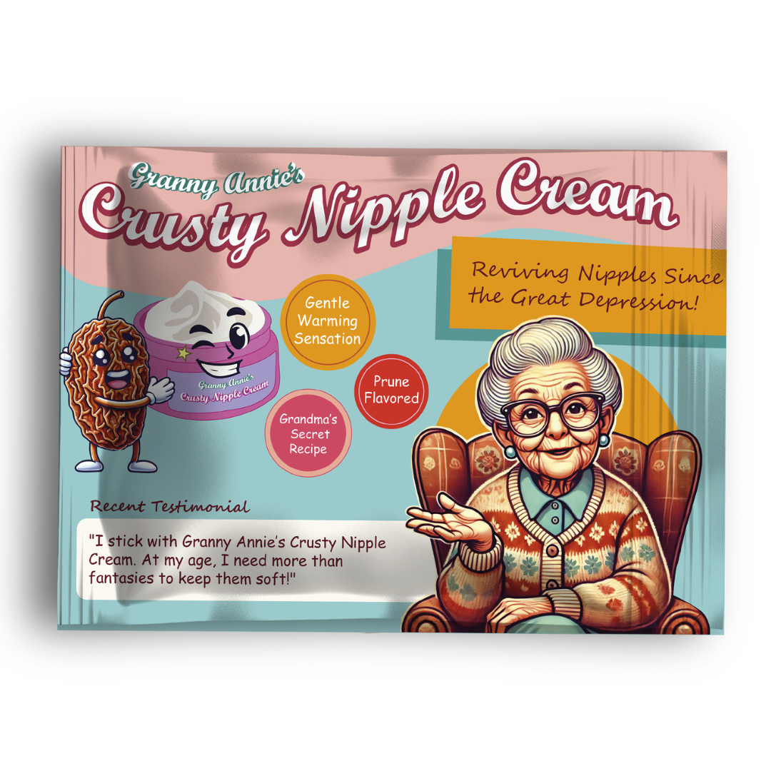 Crusty Nipple Cream Prank Mailer
