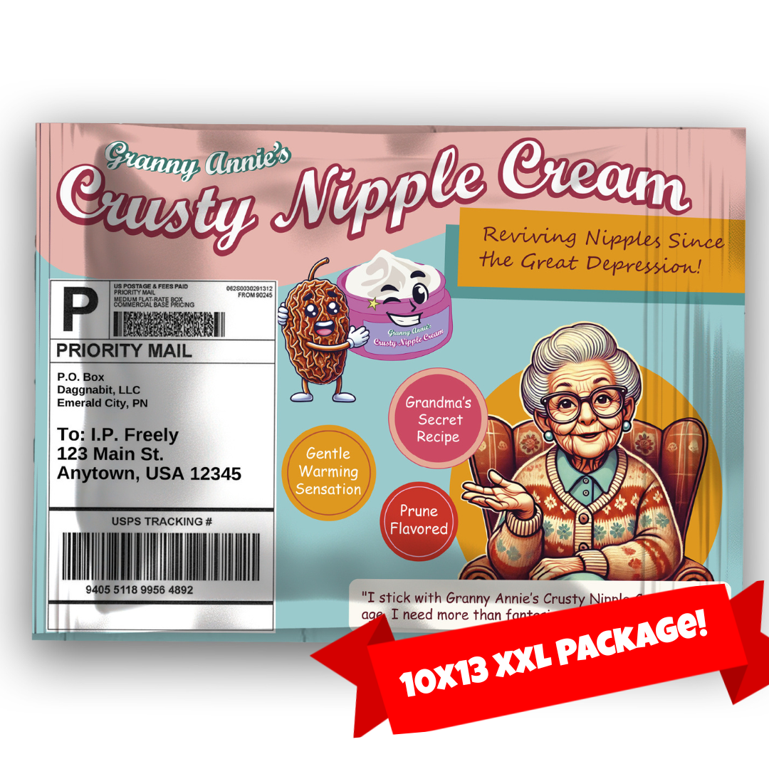 Crusty Nipple Cream Prank Mailer