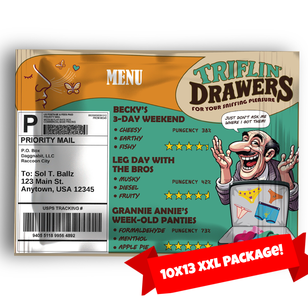 Triflin' Drawers Prank Mailer