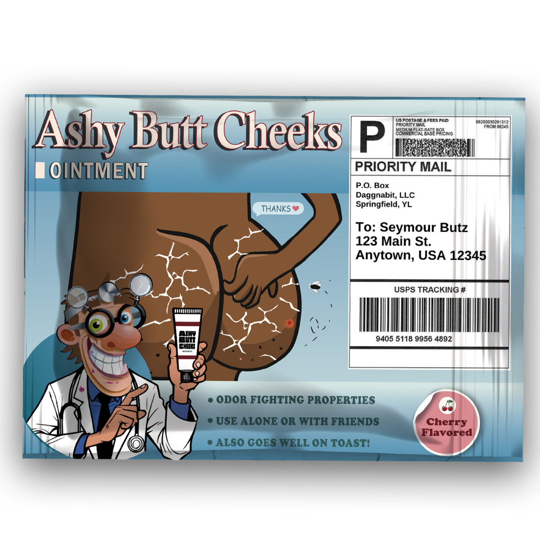 Ashy Butt Cheeks Ointment Prank Mailer