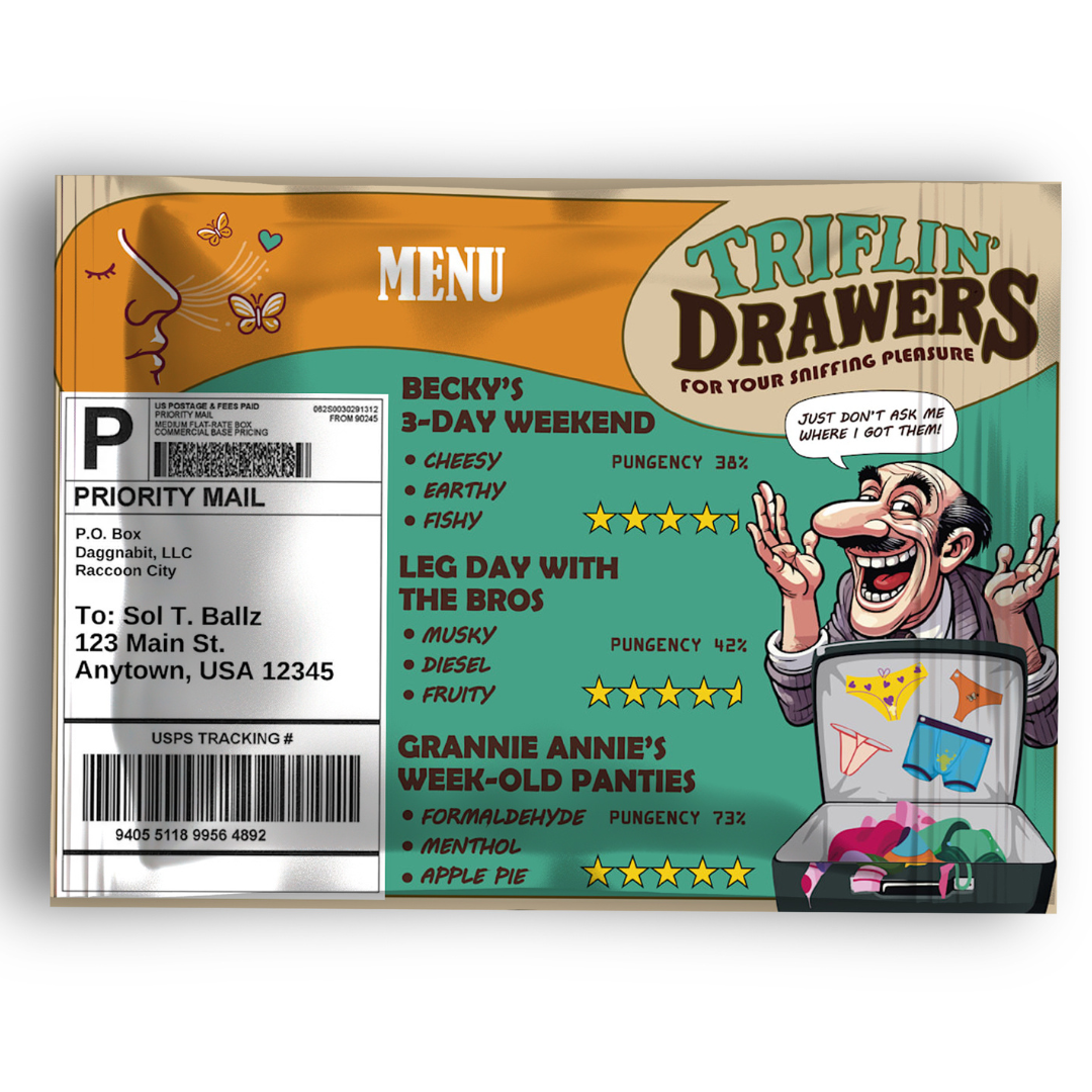 Triflin' Drawers Prank Mailer