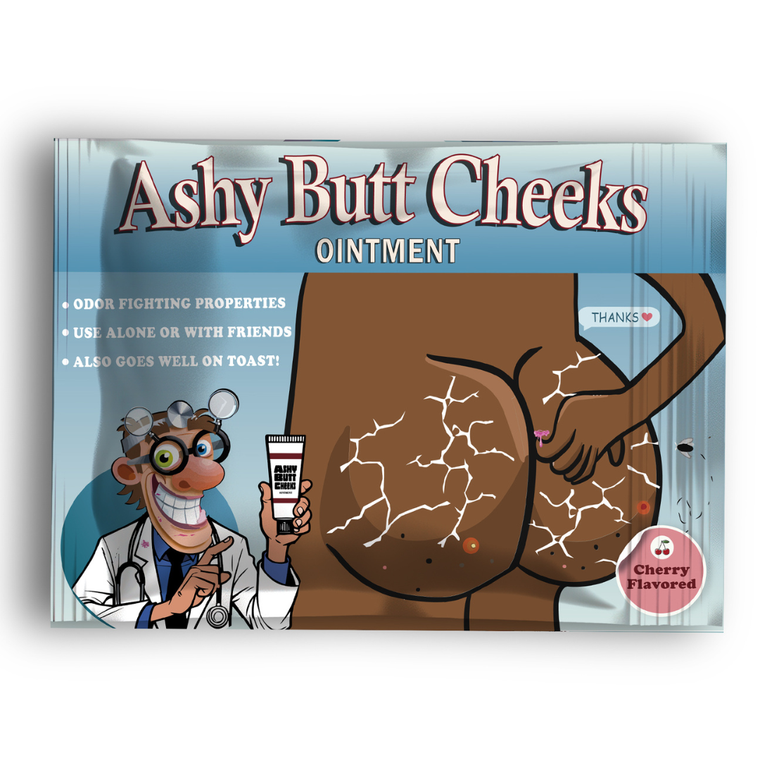 Ashy Butt Cheeks Ointment Prank Mailer